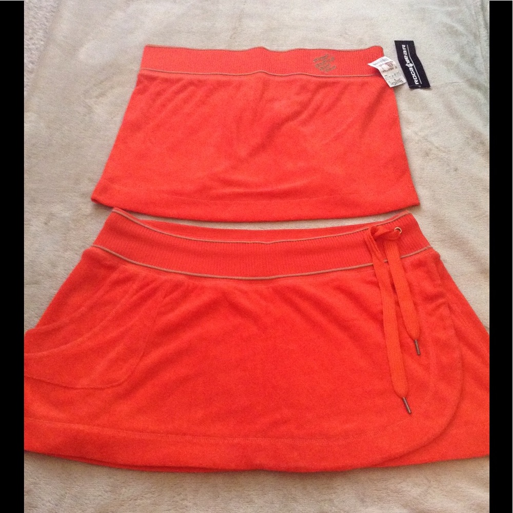 Rocawear 2pc  Swimsuit Cover-up